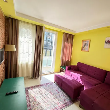 Plaesant With Balcony 아파트 이스탄불